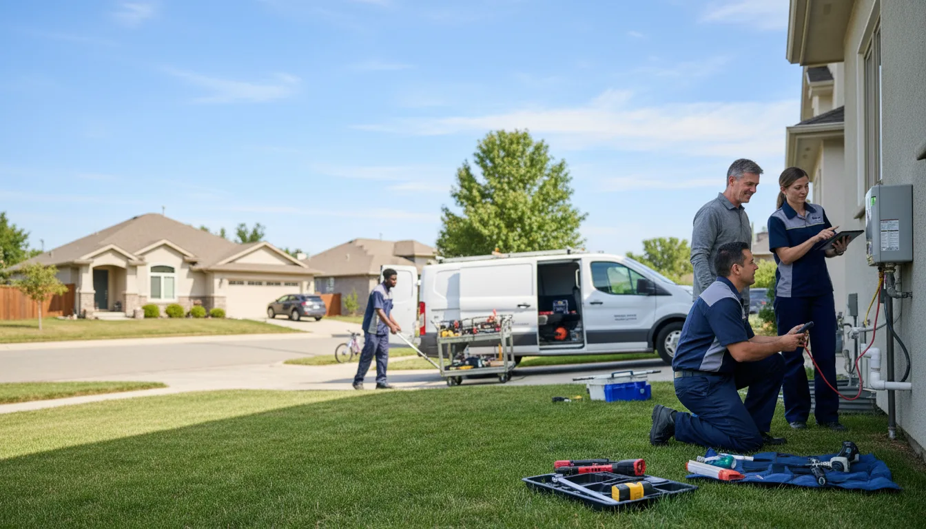 Tankless water heater service in Orange, MA